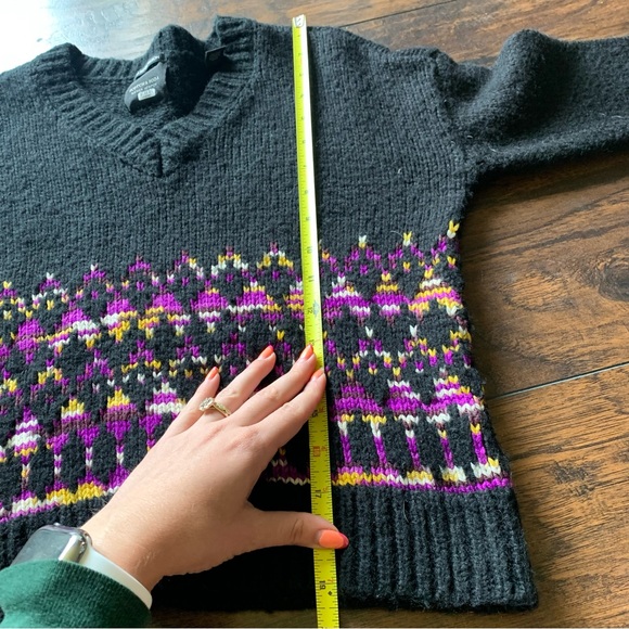 SCOTCH & SODA Fair Isle V Neck Sweater XS La Bande Maison - Picture 6 of 7